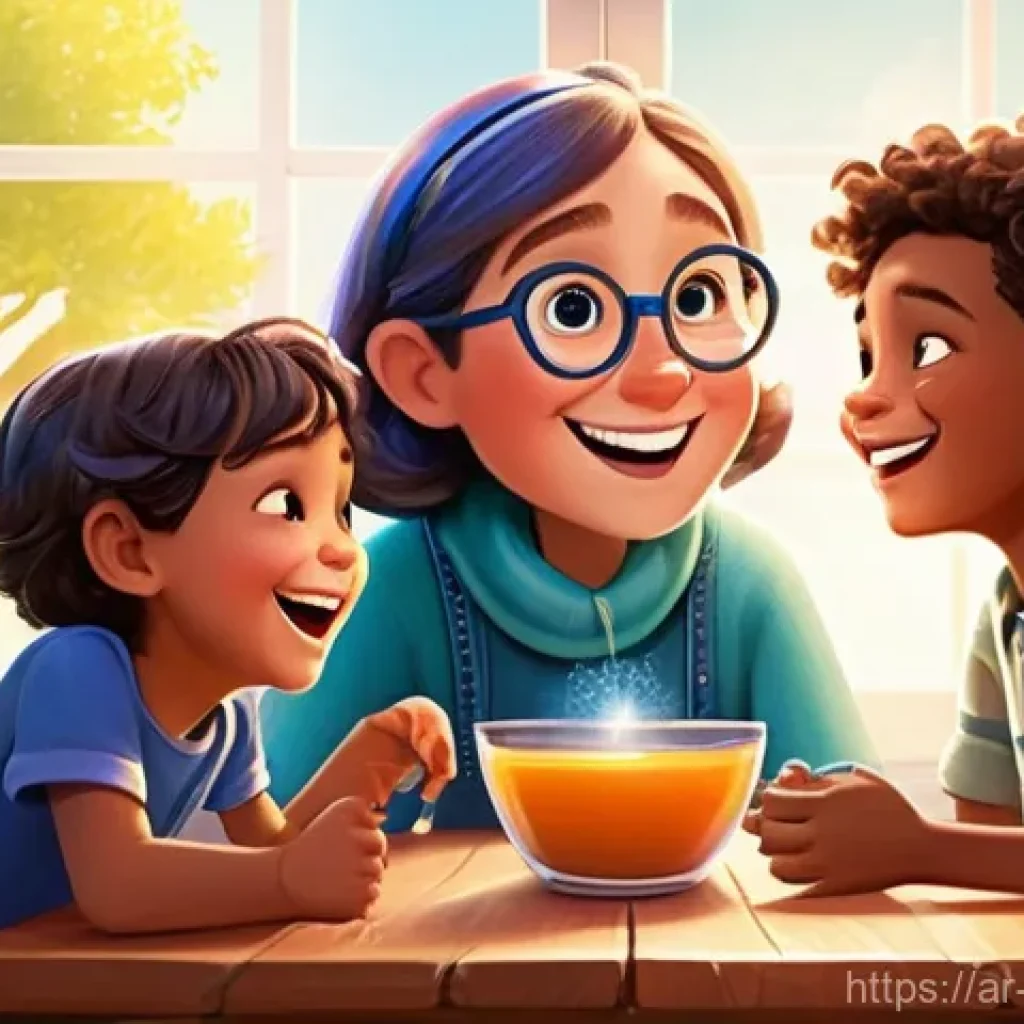 캐릭터디자인과 제품 디자인의 관계 - **Prompt 1: "The Heartfelt Companion"**
    A highly detailed, Pixar-style illustration of a warm an...